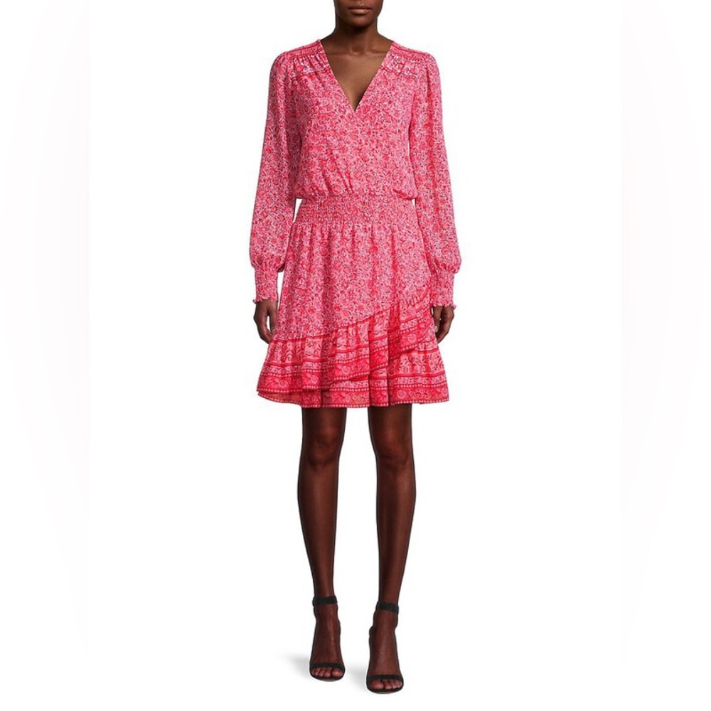 MICHAEL Michael Kors Julia Coral Snake Printed Dress